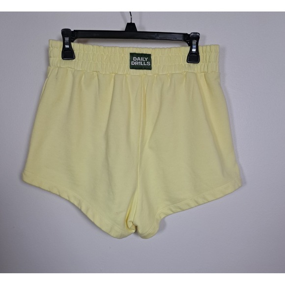 Daily Drills Shorts Size M/L Yellow Super  Lounge Pockets - Picture 7 of 9